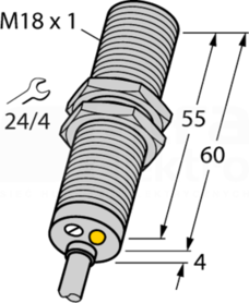 BI8-M18-LUAP6X Czujnik indukcyjny