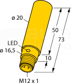NI10-K20-AP6X-H1141 Czujnik indukcyjny
