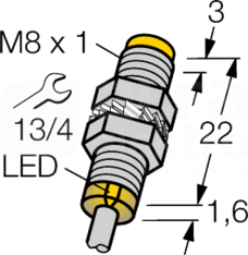 NI3-EG08K-AP6X Czujnik indukcyjny