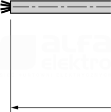 KABEL-E-BLIDENT-100M Kabel przyłączeniowy systemu RFID