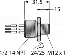 FSV48-0,3M/14,5/C1117 Akcesoria dla systemów sieciowych