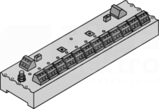 JRBS-40SC-12C/EX Rozdzielacz 12-kanałowy IP20