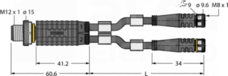 VBRS4.4-2PKG3M-5/5/TXL Trójnik