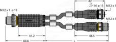 VB-IO-LINK-CLASS-B-POWER-0.3/0.3/TXL Trójnik