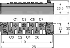 SNNE-0808D-0001 Moduł rozszerzeń