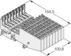 BL20-B6S-SBBSBB Moduł bazowy systemu