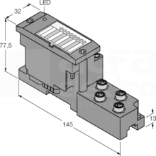 BL67-B-4M8 Moduł bazowy BL67