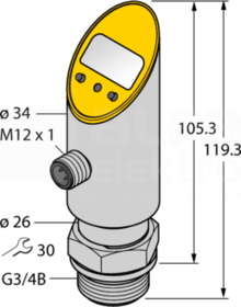 PS250R-606-LI2UPN8X-H1141 Czujnik ciśnienia