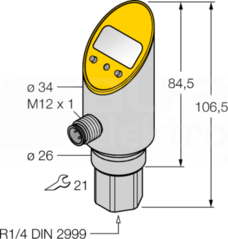 PS400R-311-LI2UPN8X-H1141 Czujniki ciśnienia