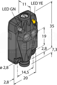 Q10AP6DQ Czujnik fotoelektryczny