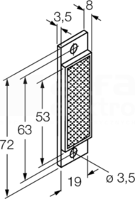 BRT-53X19A Lusterko