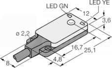 VS2KRP5V Czujnik fotoelektryczny
