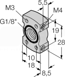 PK-P-MZ-002 Uchwyt montażowy