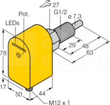 FCS-GL1/2A4P-AP8X-H1141 Czujnik przepływu