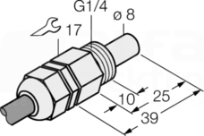 FCS-G1/4T-NA Czujnik przepływu