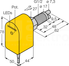 FCS-GL1/2A2P-VRX/24VDC/A Czujnik przepływu