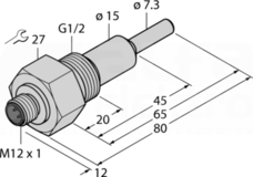 FCS-G1/2A4-NAEX0-H1141/L065 Czujnik przepływu