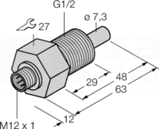 FCS-GL1/2TN-NA-H1141 Czujnik przepływu