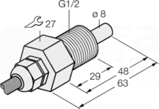 FCS-GL1/2T-NA Czujnik przepływu