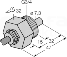 FCS-G3/4A4-NAEX Czujnik przepływu