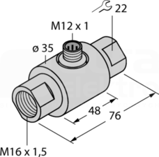 FCI-D03A4-NA-H1141/M16 Czujnik przepływu