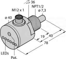 FCS-N1/2A4-AP8X-H1141 Czujnik przepływu