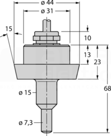 FCS-DN25A4-NA/D100 Czujnik przepływu