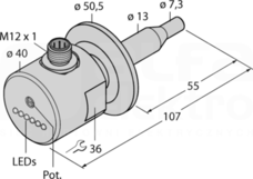 FCS-50A4-AP8X-H1141/D014 Czujnik przepływu