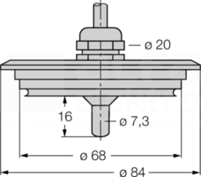 FCS-68A4-NA/D003 Czujnik przepływu