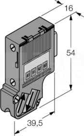D9T-RS485IS System zdalnyc wejść/wyjść PROFIBUS-DP