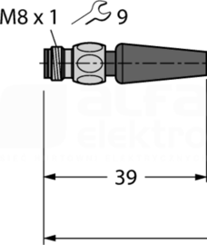 PSGH3M-2/TFE Przewód czujnikowy