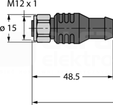 RKCV-FBY48OG-2M/5D Kabel do sieci FIELDBUS 4-polowy