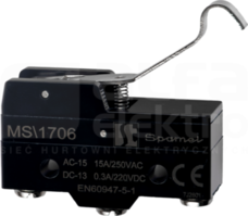 MS/1706 Łącznik miniaturowy dźwignia gięta długa