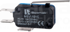 MSV/101C Łącznik miniaturowy dźwignia płaska długa