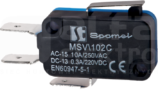 MSV/102C Łącznik miniaturowy dźwignia płaska krótka