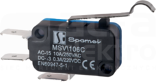 MSV/106C Łącznik miniaturowy dźwignia gięta długa