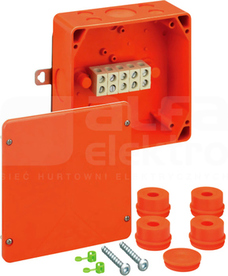 WKE 4-5 165x165x76 5x16mm2 IP54 Puszka przeciwogniowa