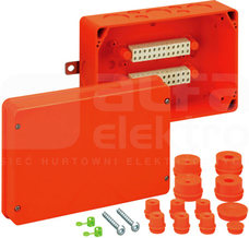 WKE 5-24 256x171x106 24x6mm2 IP54 Puszka przeciwogniowa