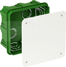 MULTIFIX 100x100x50mm Puszka rozgałęźna pojedyncza kwadratowa