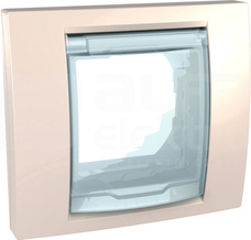 UNICA PLUS IP44 piaskowy Ramka 1-krotna