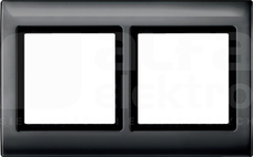 MERTEN AQUADESIGN antracyt Ramka 2-krotna