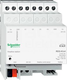MERTEN KNX 4-KR REG-K Stacja pogodowa