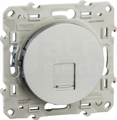 ODACE RJ45 kat.5e UTP aluminium Gniazdo komputerowe