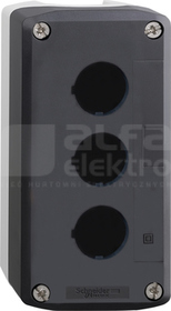 XALD03*POKRYW.RAL7035 3 OTWO PUSTA OBUDOWA DNO RAL7016