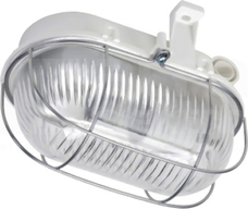 OVAL 60W E27 SIMETAL biały Oprawa żarówkowa biały