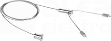 LINEAR INDV SUSPENSION WIRE Przewód do montażu zwieszakowego