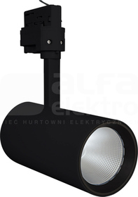 TRACK SPOT D85 35W/3000K 2660lm czarny Projektor LED na szynę