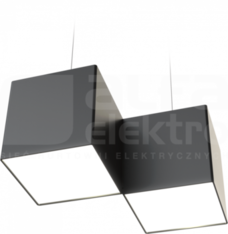 NOISE DIAGON LED 9W/830 700lm czarny mat Oprawa dekoracyjna LED