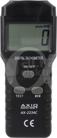 LCD 5 2,5-99999rpm Tachometr