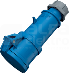 PROTOP 32A/3P 6h 230V IP44 Gniazdo przenośne 1-częściowe z zaciskami śrub.
